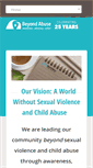 Mobile Screenshot of beyondabuse.info
